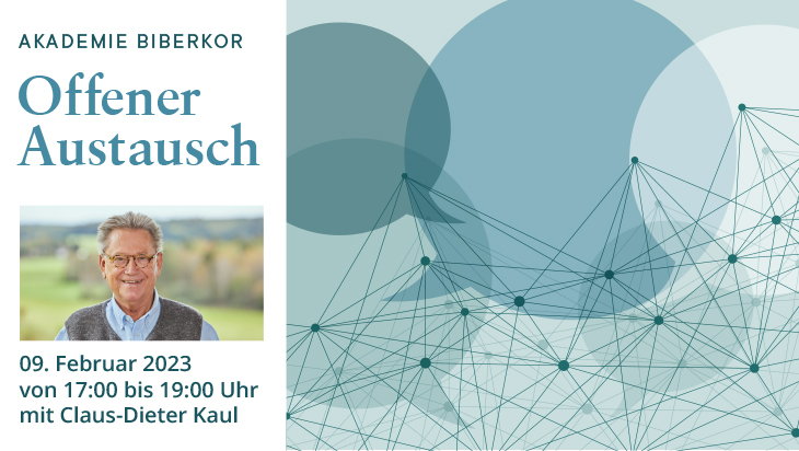 Offener Austausch im Netzwerk mit Claus-Dieter Kaul