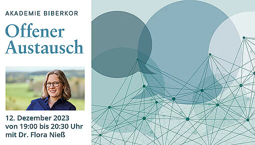 Offener Austausch mit Dr. Flora Nieß