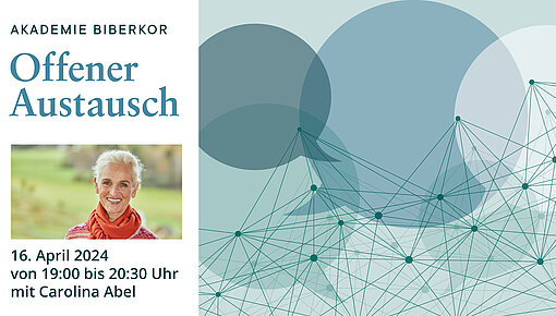 Ankündigung Offener Austausch mit Carolina Abel