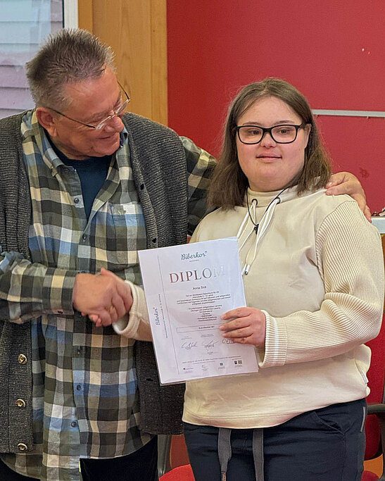 inklusive Absolventin Basiskurs Januar 2026 mit Claus-Dieter Kaul